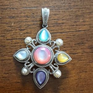Sterling Silver Multi Gemstone Enhancer